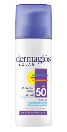 F50 Fluido Invisible Facial, línea Solar.